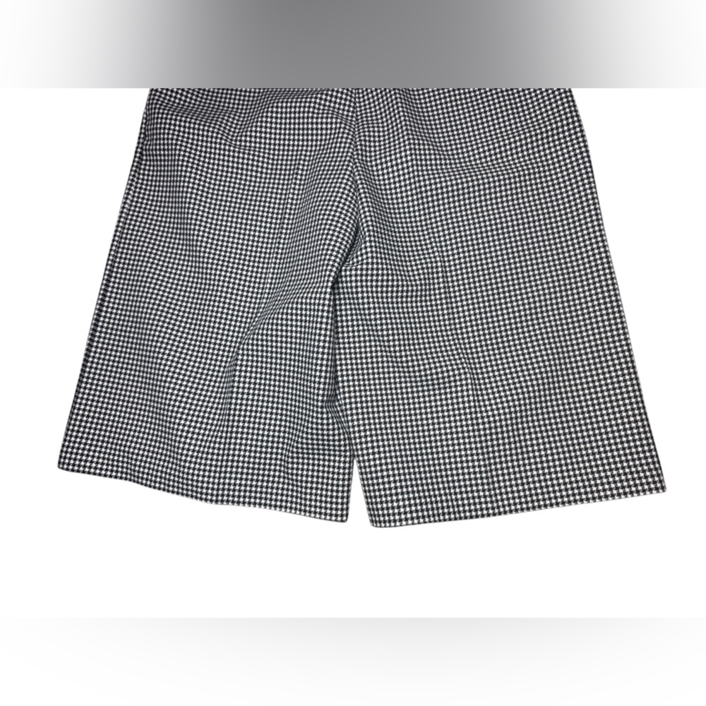 NWT Maeve Tailored Culotte Shorts Houndstooth Black White Size 8 - Picture 9 of 15